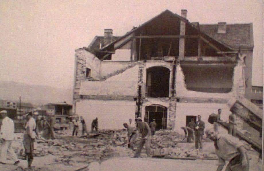 Rušenje zatvora. Na adresi Savska cesta 60 nalazio se zatvor Zaštitnog redarstva za grad Zagreb.